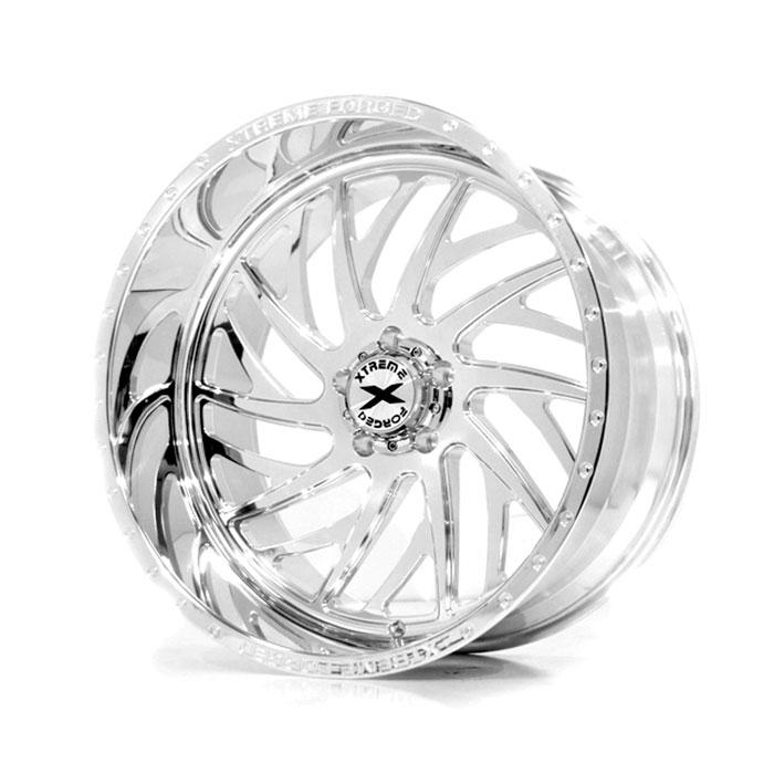 Xtreme Forged 004 22x12 8x170 Polished (left)