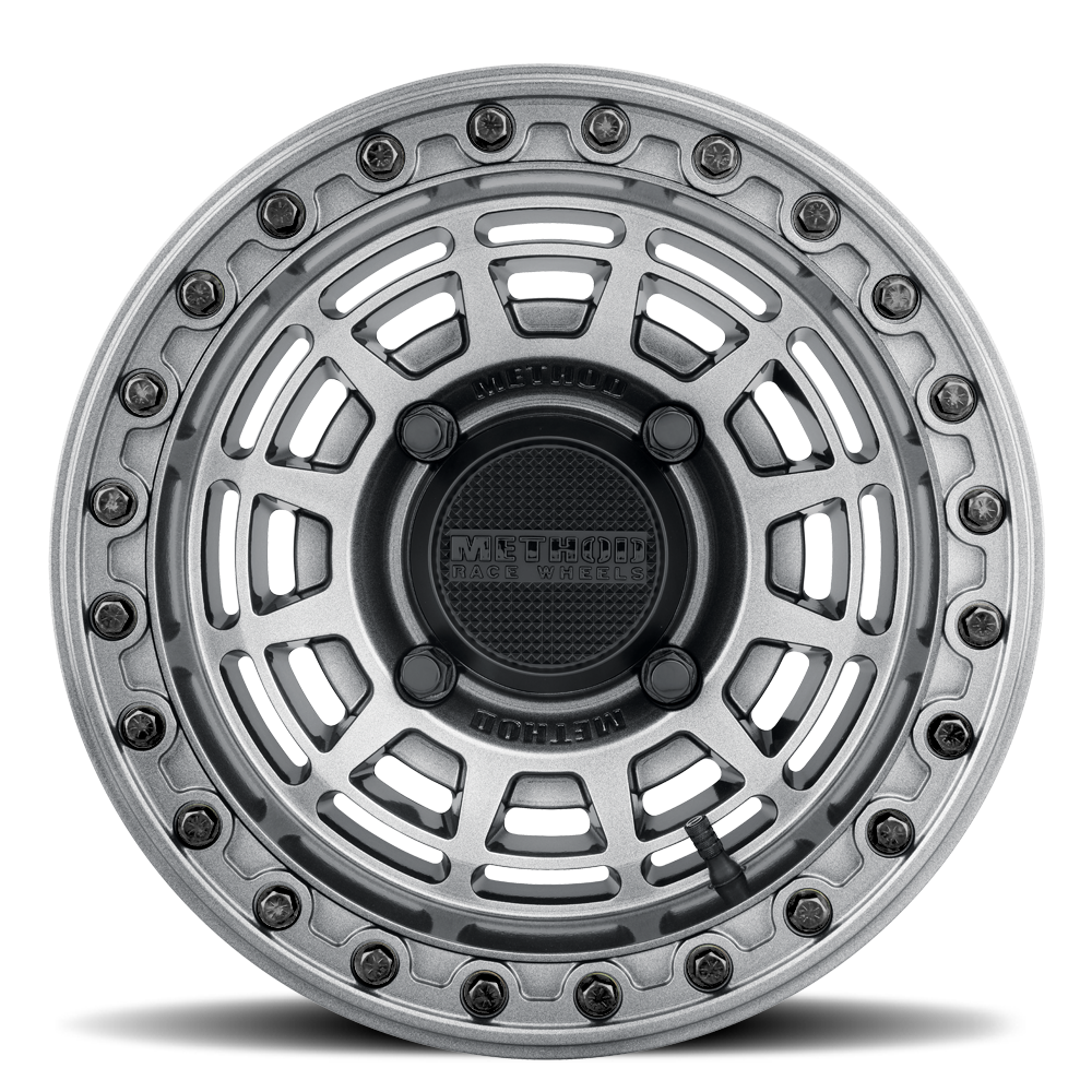 Method 415 15x10 4x156 25mm UTV Beadlock Gloss Graphite - Gloss Graphite Ring MR415510461264B