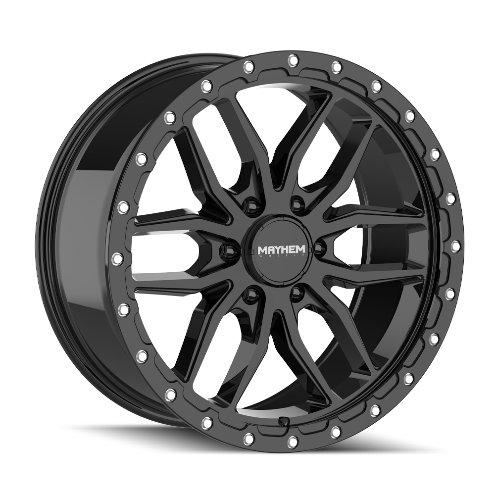 Mayhem 8310 - 20x9 0mm 8x180 Gloss Black Wheel | 8310-2978GB