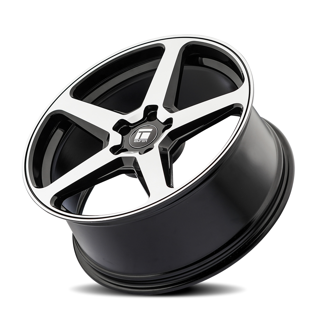TOUREN TF96 - 20x9 35mm 5x114.3 GLOSS BLACK MACHINED Wheel | 3296-2965MB35