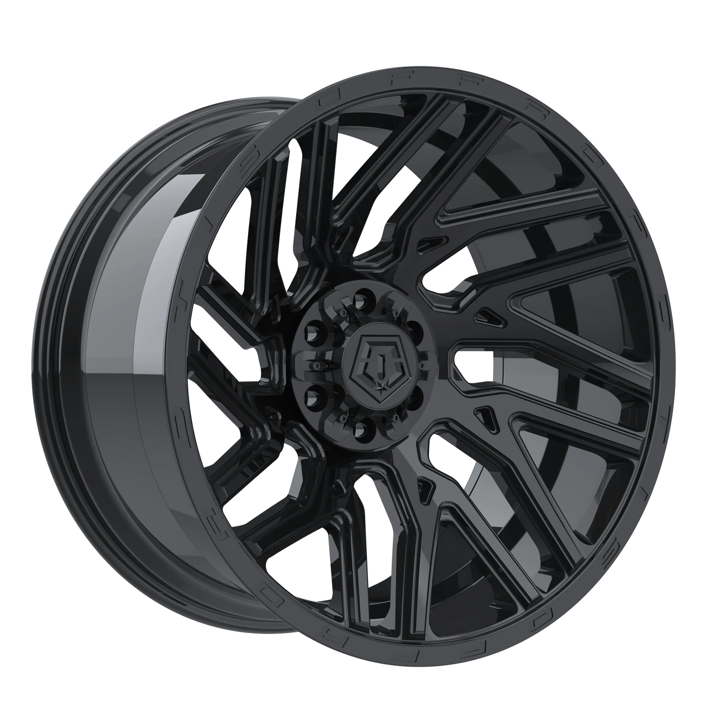 TIS 554B 20X10 -19 8x6.50 Gloss Black