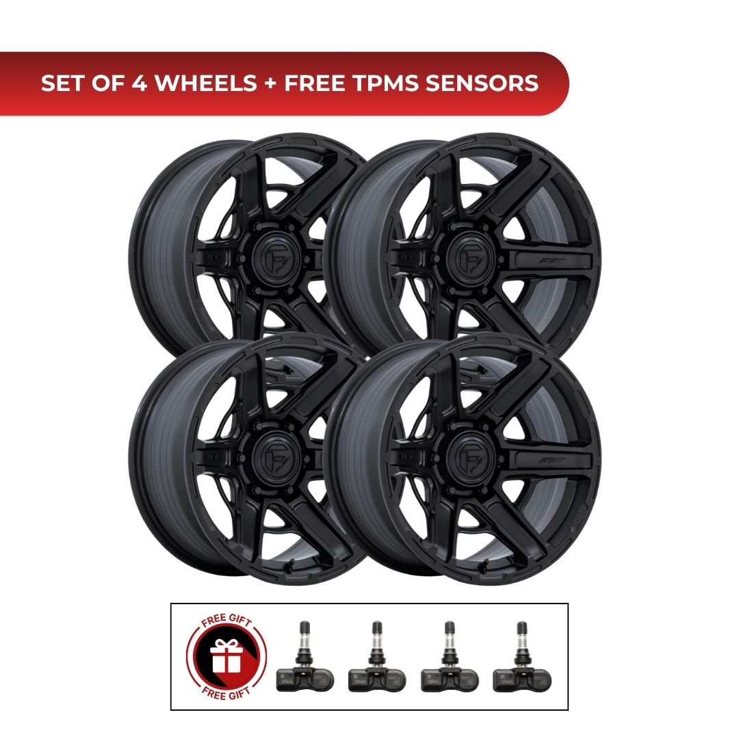 Fuel FC892 Gambit 20x10 6x139.7 4pcs | Fits RAM 1500 | Free TPMS Sensors or Lug Nuts