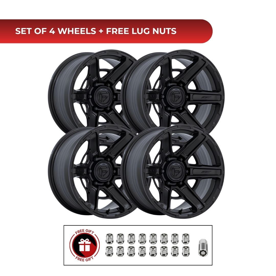 Fuel FC892 Gambit 20x10 6x139.7 4pcs | Fits RAM 1500 | Free TPMS Sensors or Lug Nuts