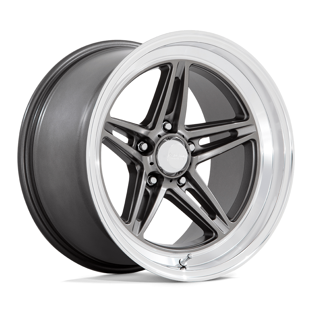 AMERICAN RACING VINTAGE VN514 GROOVE 18X10 0 5X127 ANTHRACITE WITH DIAMOND CUT LIP