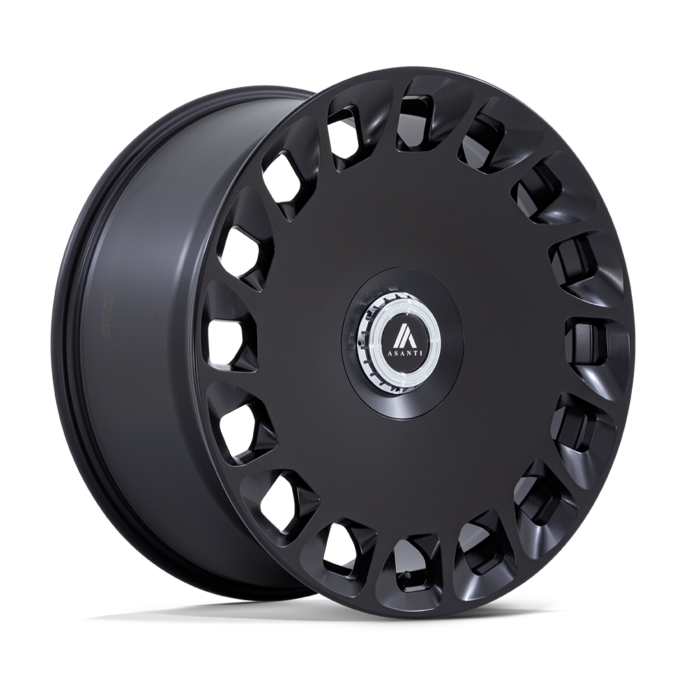 ASANTI BLACK ABL-45 ARISTOCRAT 22X10.5 38 5X112/5X120 MATTE BLACK