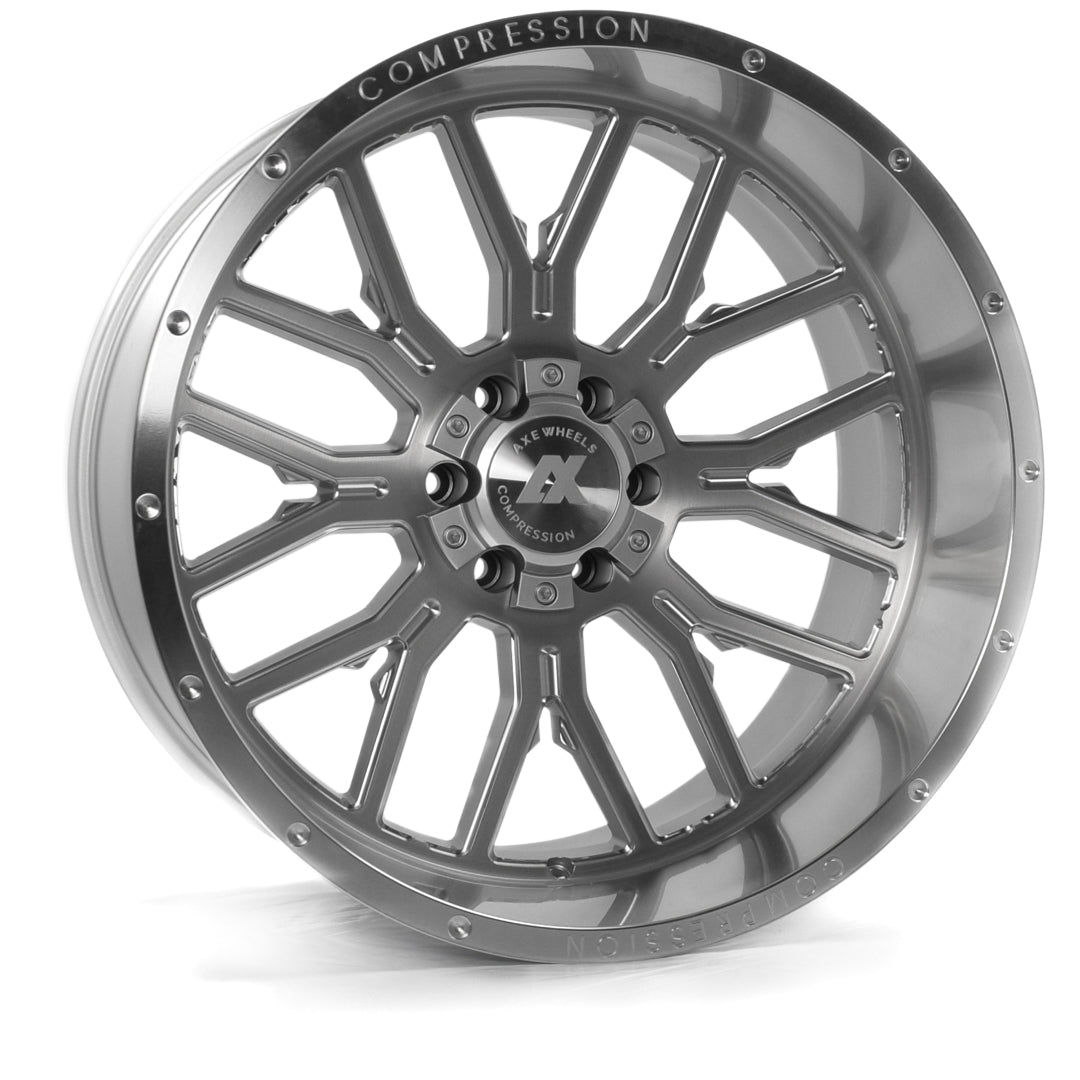 AXE AX6.1 24x12 -44 8x180 SILVER