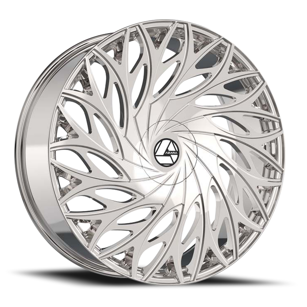 AZARA AZA-525 30X9.5 22 6X135/6X139.7 CHROME