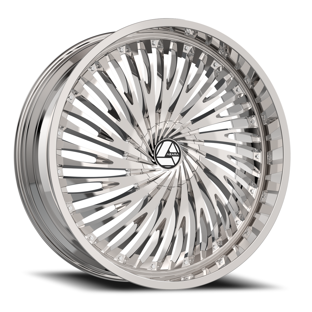 AZARA AZA-526 30X9.5 22 6X135/6X139.7 CHROME