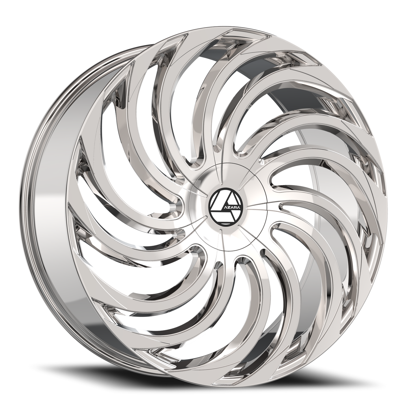 AZARA AZA-534 28X9.5 22 6X135/6X139.7 CHROME
