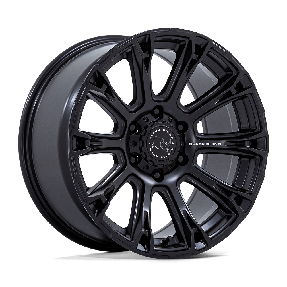 Black Rhino Hard Alloys BR020 DIAMONDBACK - 17x8.5 25mm 6x114.3 MATTE BLACK Wheel | BR020MX17856425