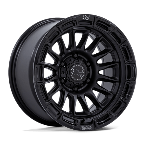 BLACK RHINO HARD ALLOYS BR025 RIVAL 20X9 1 5X127 MATTE BLACK W/ GLOSS BLK-LP