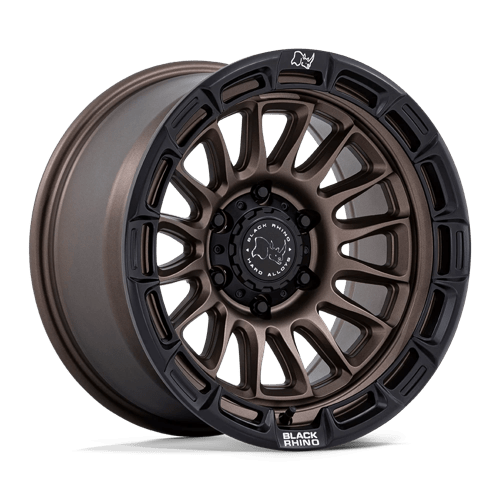 BLACK RHINO HARD ALLOYS BR025 RIVAL 20X9 1 5X127 BURNT BRONZE W/ MATTE BLK-LP