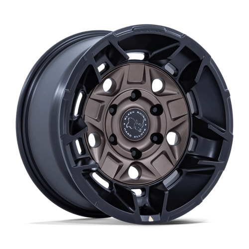 BLACK RHINO HARD ALLOYS BR028 GUARD 17X8.5 0 5X127 BURNT BRONZE W/ MATTE BLK-LP