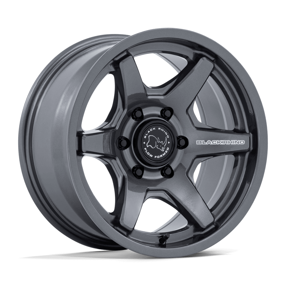 Black Rhino Hard Alloys BR035 KUMA - 17x8.5 25mm 6x139.7 GLOSS GUNMETAL Wheel | BR035AX17856825