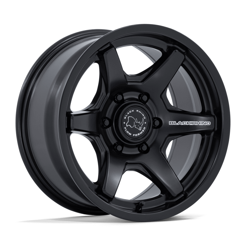 Black Rhino Hard Alloys BR035 KUMA - 17x8.5 25mm 6x135 MATTE BLACK Wheel | BR035MX17856325