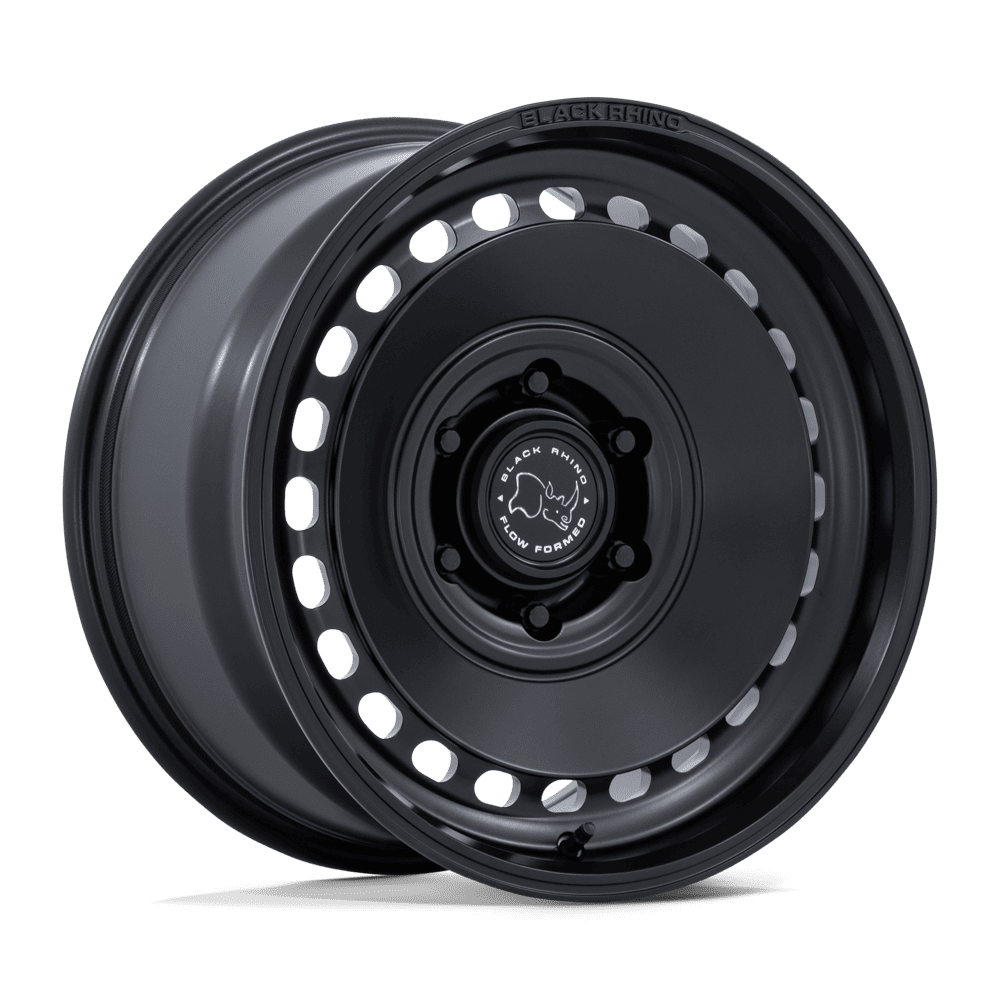 Black Rhino Hard Alloys BR036 BASIN - 17x8.5 25mm 6x139.7 MATTE BLACK Wheel | BR036MX17856825