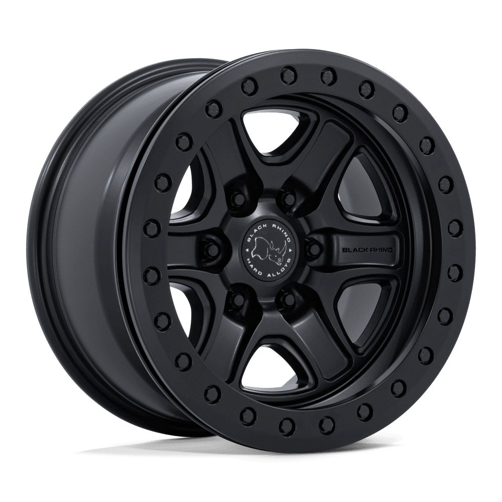 Black Rhino Hard Alloys BR200 ECHO TRAIL LOCK BEADLOCK - 17x8.5 0mm 6x135 MATTE BLACK Wheel | BR200MX17856300