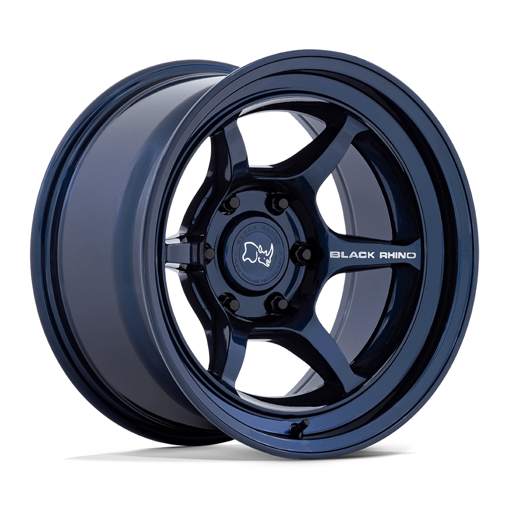 BLACK RHINO SHOGUN 17X8.5 -10 6X139.7 GLOSS MIDNIGHT BLUE