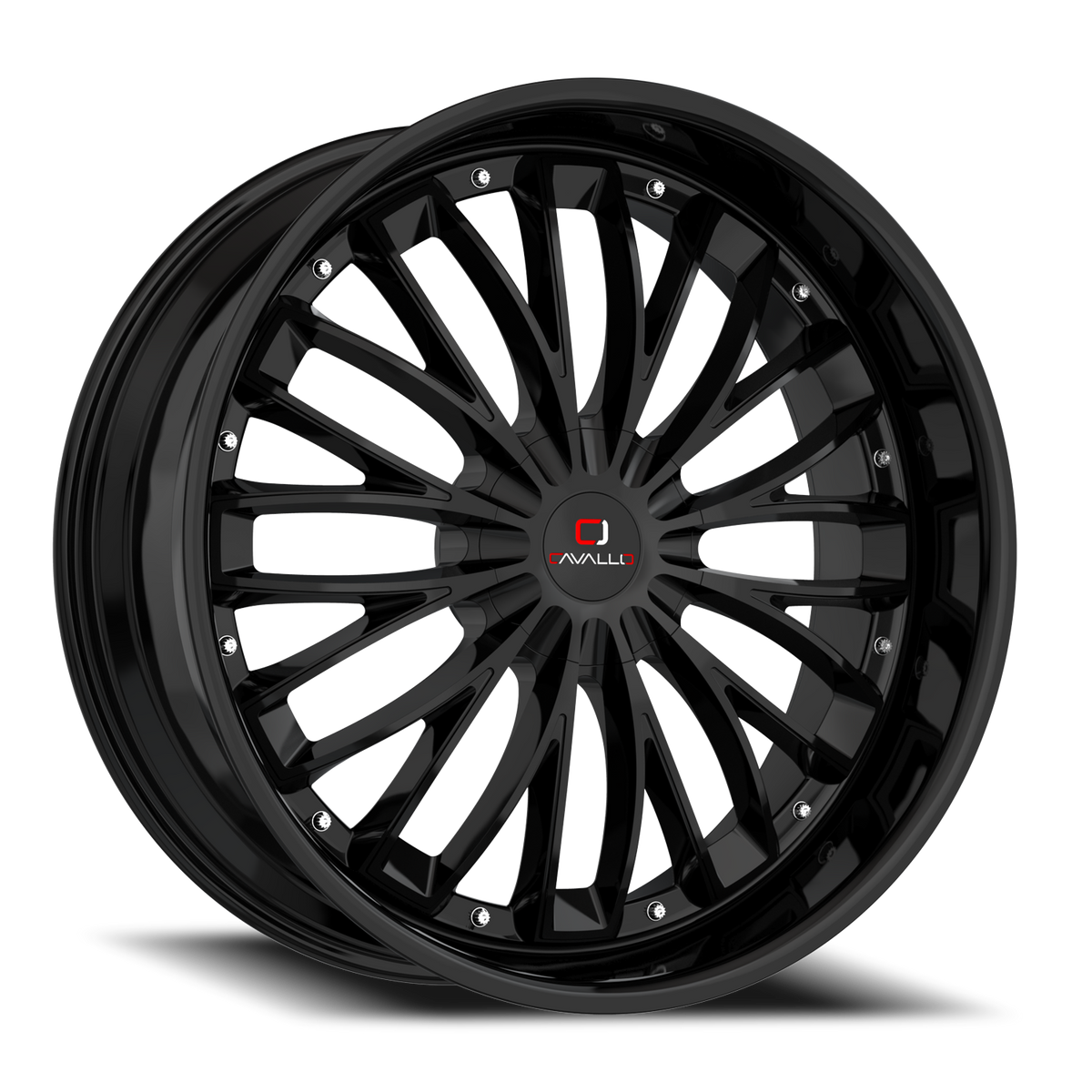 CAVALLO CLV-42 18X8 35 5X100/5X114.3 GLOSS BLACK