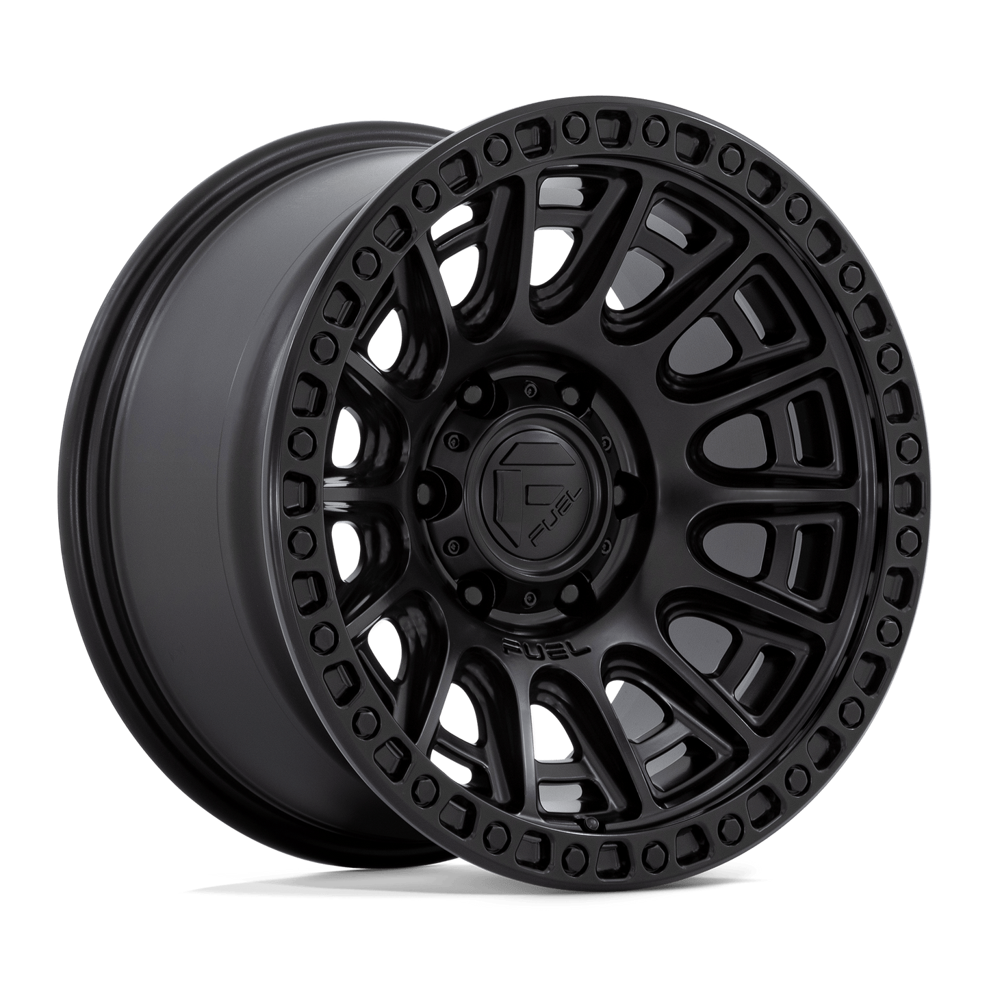 FUEL 1PC D832 CYCLE 17X8.5 34 5X120 BLACKOUT