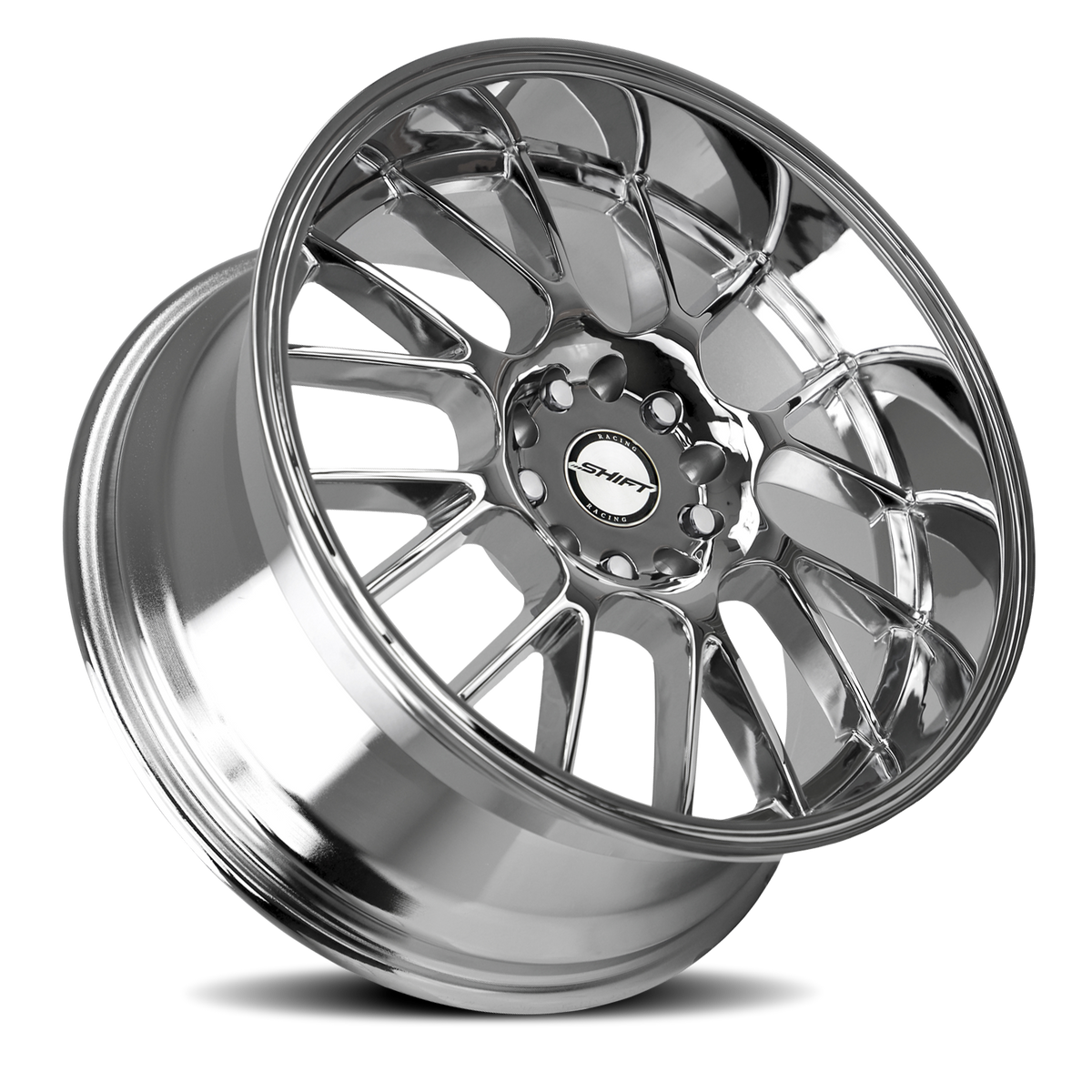 SHIFT H28 CRANK 18X8.5 30MM 5X114.3/5X120 CHROME | H28850130C