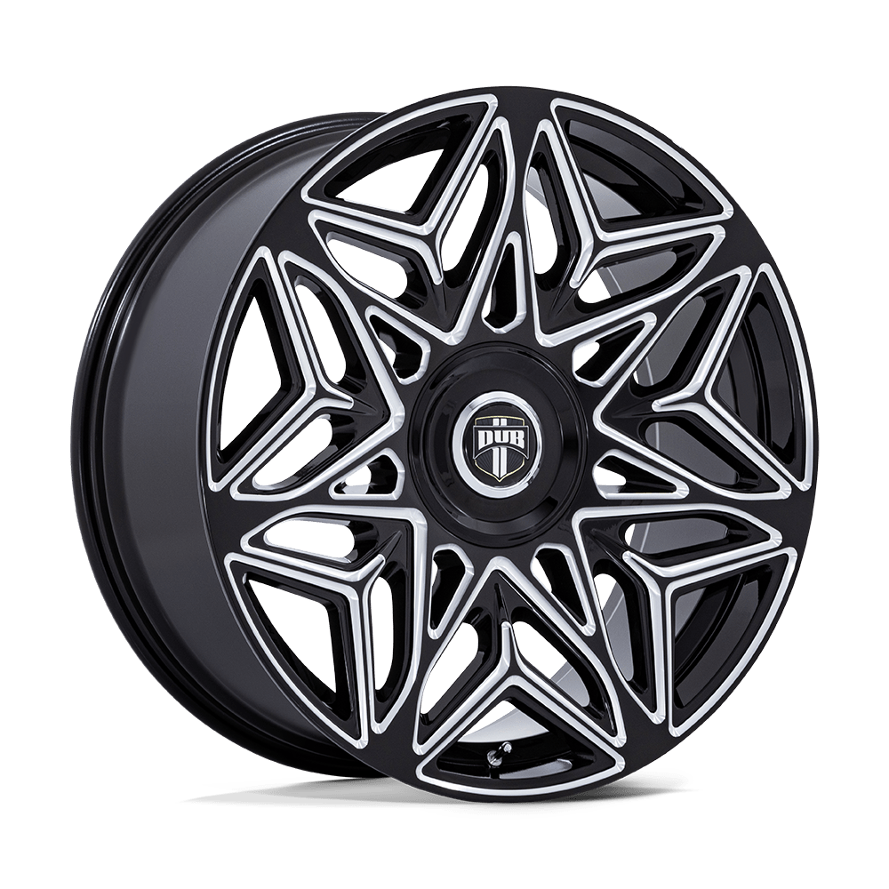 DUB 1PC DC274 ANOMALY 24x10 15 Blank GLOSS BLACK MILLED