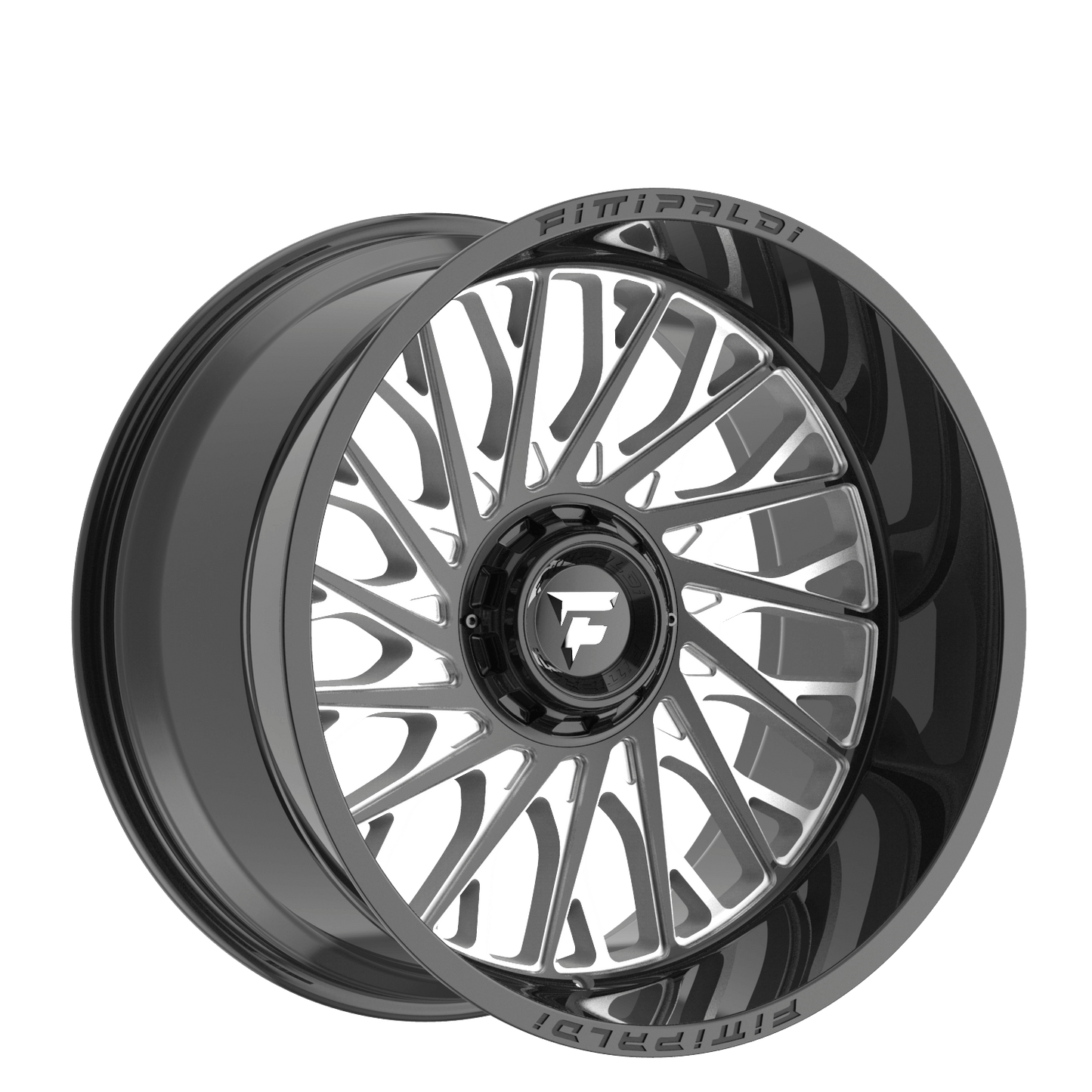 Fittipaldi FA08 20X12 -44 8x170 Gloss Black Milled