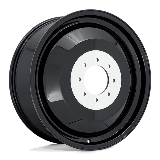 Fuel 1PC D500 DUALIE INNER 22X8.25 116 8X200/8X200 GLOSS BLACK