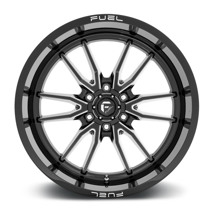 Fuel 1PC D761 CLASH 22X12 -44 6X135/6X5.3 Gloss Black Milled