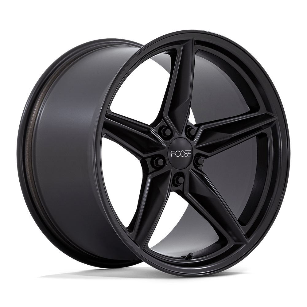FOOSE 1PC F175 CF8 19X11 43 5X120/5X4.72 MATTE BLACK