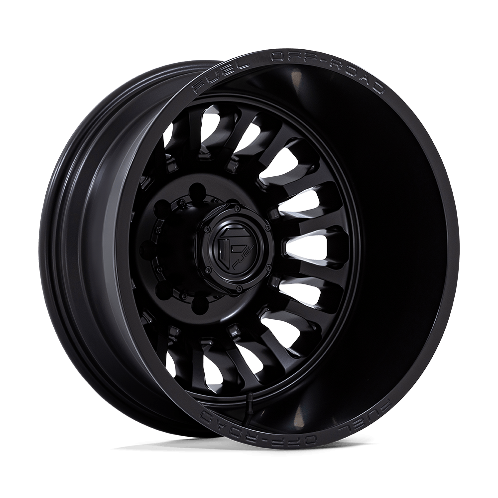 FUEL 1PC D867 ARC DUALLY 22x8.25 -227 8x165.1 BLACKOUT