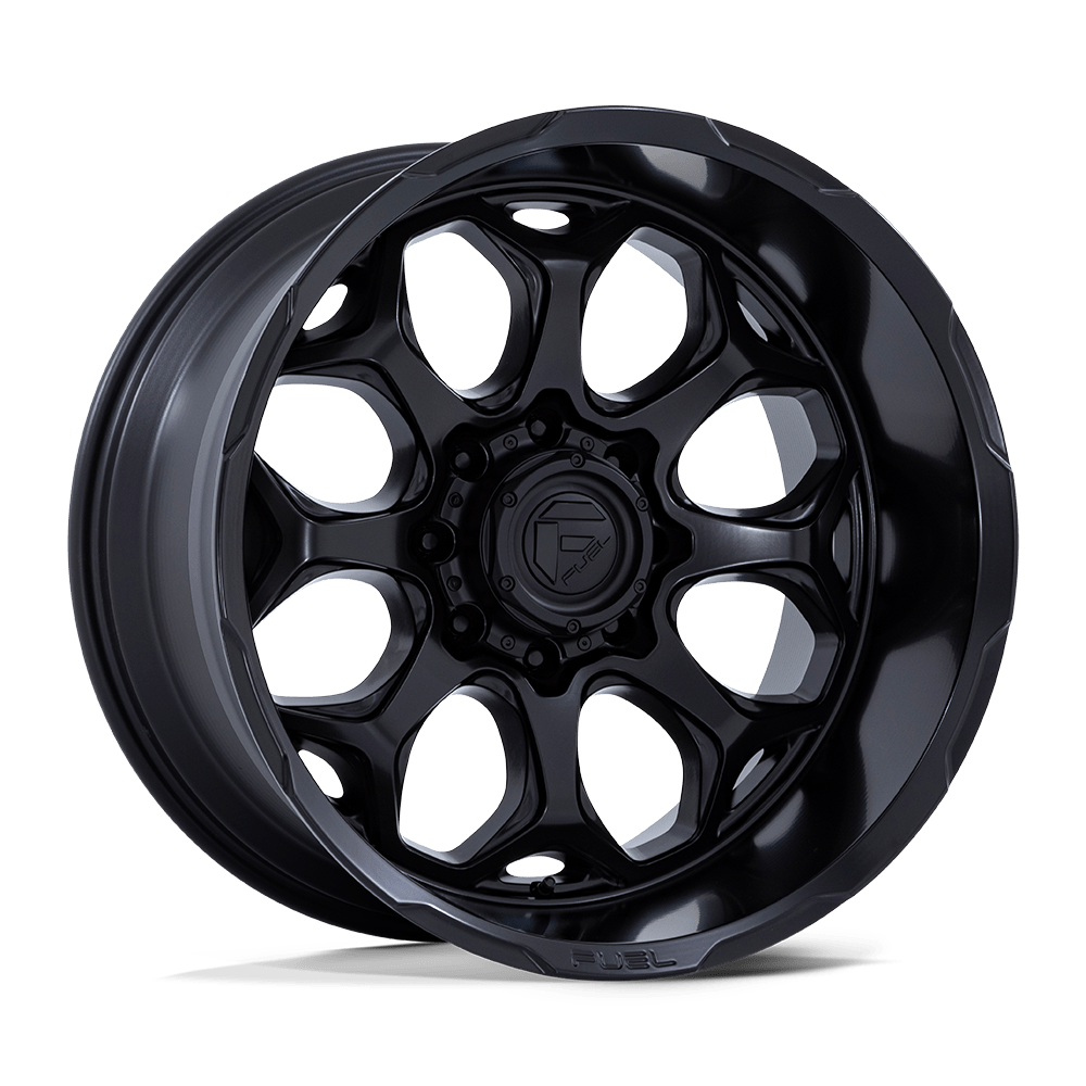 Fuel 1Pc FC862 SCEPTER - 20x10 -18mm 8x180 BLACKOUT Wheel | FC862MX20108818N