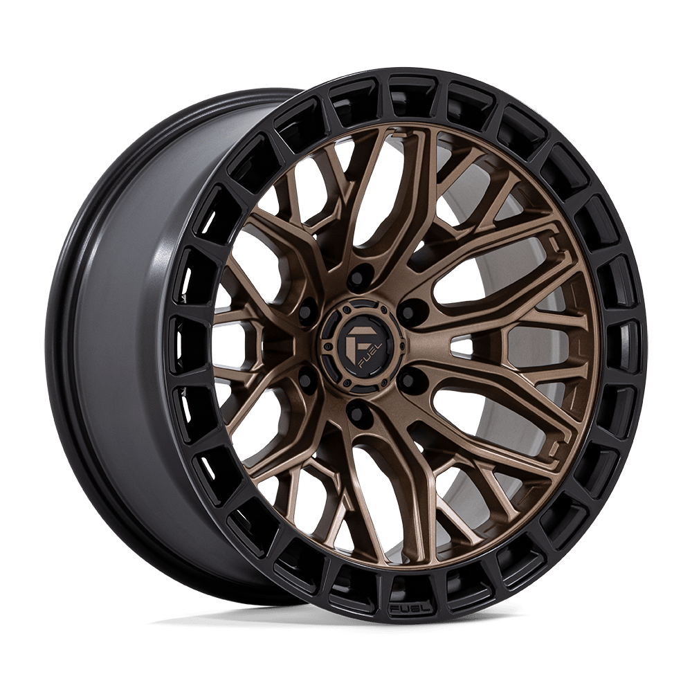 FUEL 1PC FC869 SIGMA 20x9 1 6x135 MATTE BRONZE W/ M-BLK LIP