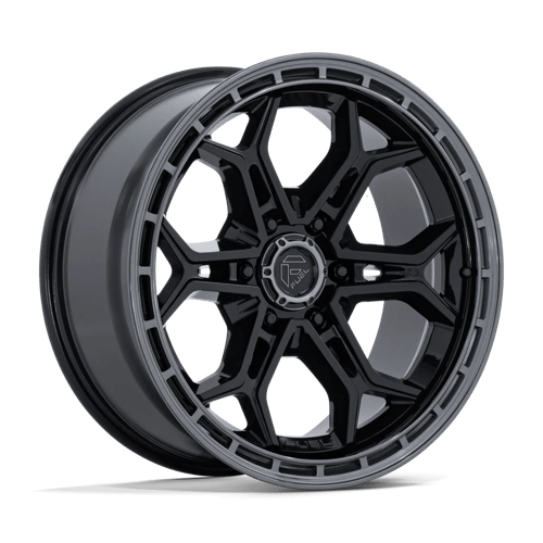 FUEL 1PC FC896 HEATHEN 20X9 20 6X135 GLOSS BLACK GLOSS GUNMETAL LIP