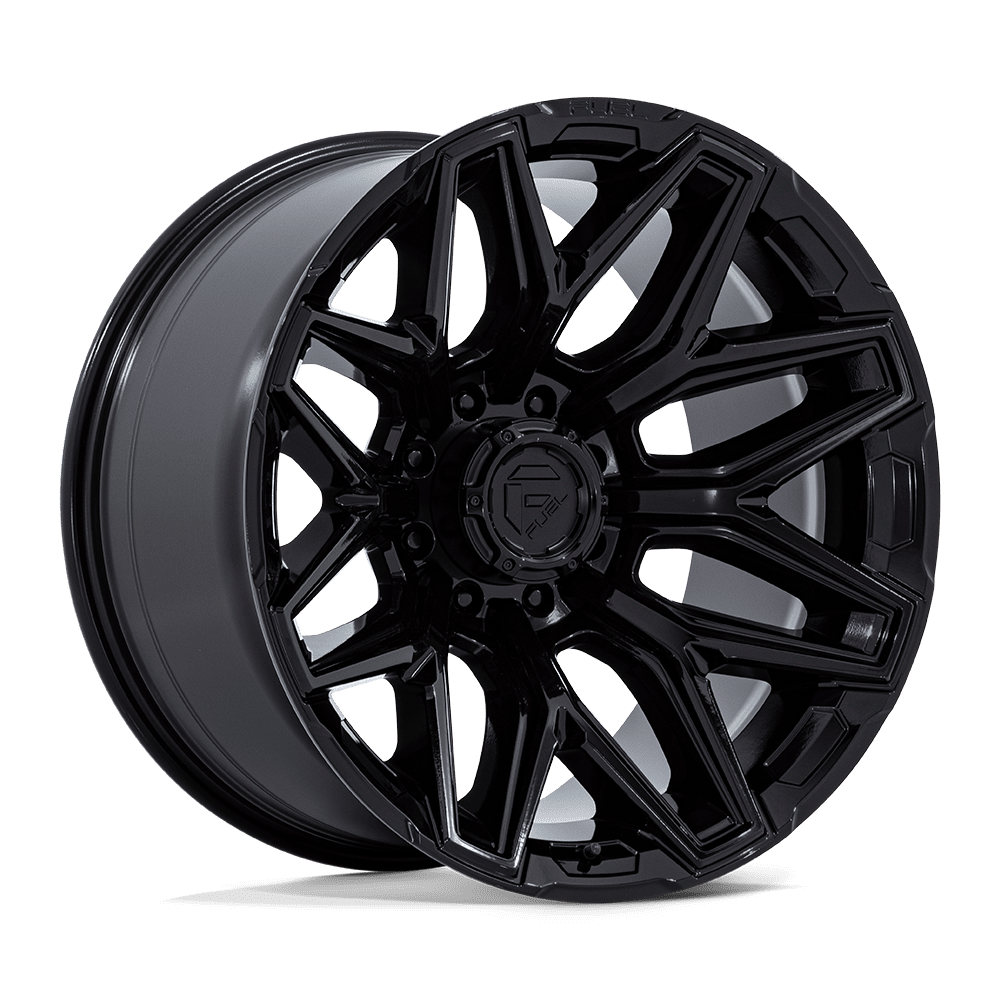 Fuel 1Pc FLUX - 22x10 -18mm 8x170 GLOSS BLACK Wheel | FC854BX22108718N