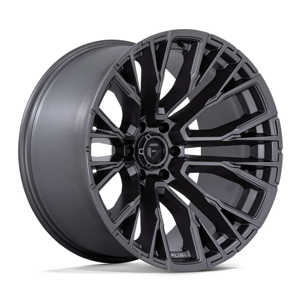FUEL 1PC D848 REBAR 22X12 -44 6X135 MATTE GUNMETAL