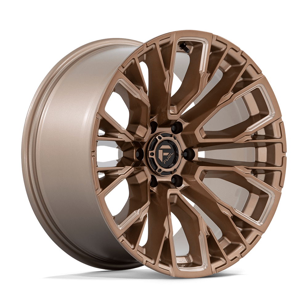 FUEL 1PC D850 REBAR 20X9 1 6X135 PLATINUM BRONZE MILLED