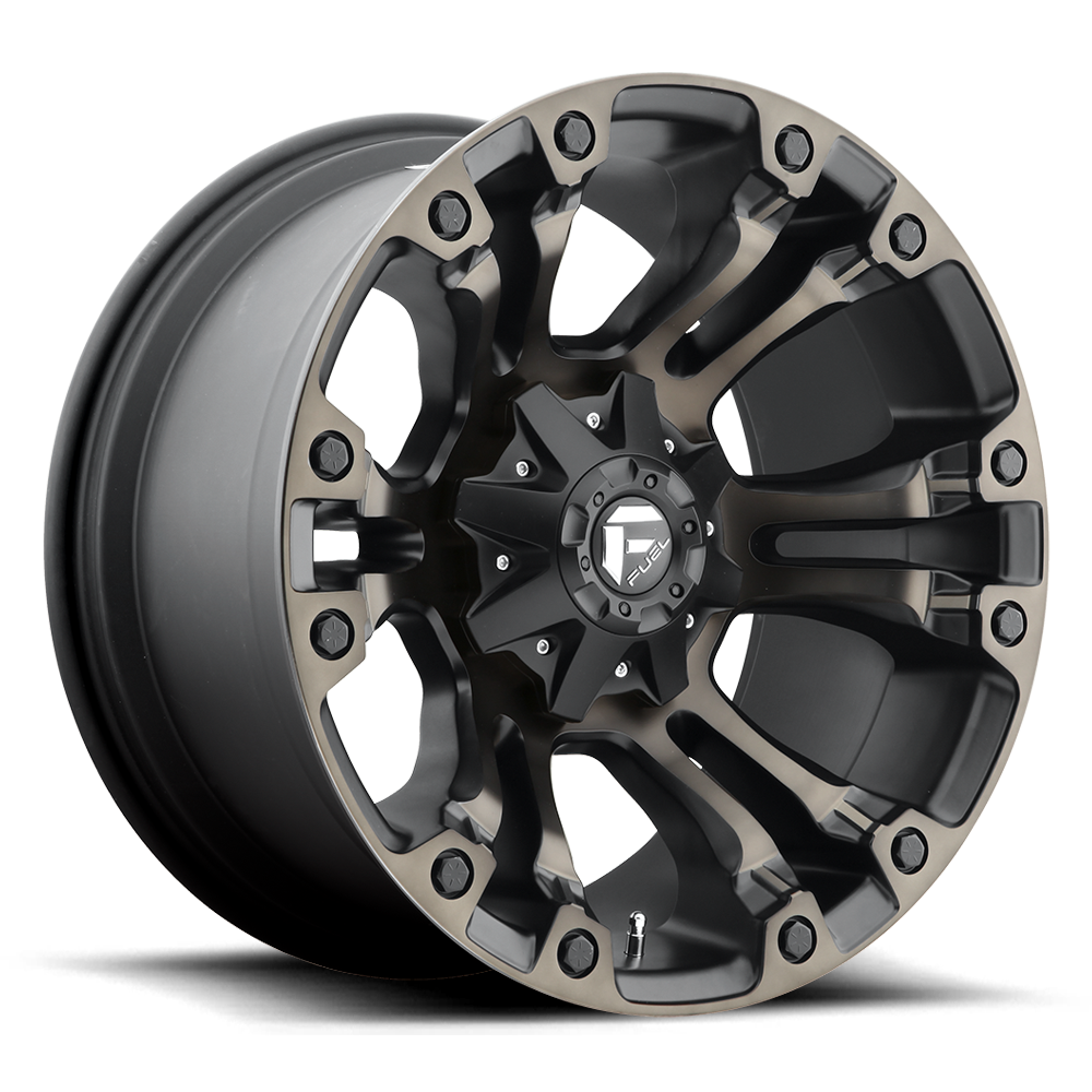 Fuel 1Pc D569 VAPOR - 20x10 -18mm 8x170 MATTE BLACK DOUBLE DARK TINT Wheel | D56920001747A