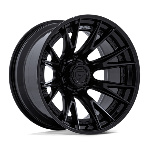 Fuel FC402 CATALYST - 20x10 -18mm 8x180 MATTE BLACK W/ GLOSS BLACK LIP Wheel | FC402MX20108818N