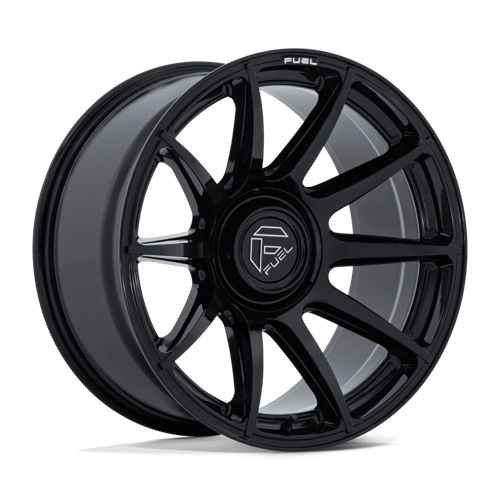Fuel FC906 HALO - 20x9 1mm 5x127/5x139.7 GLOSS BLACK Wheel | FC906BX20903501