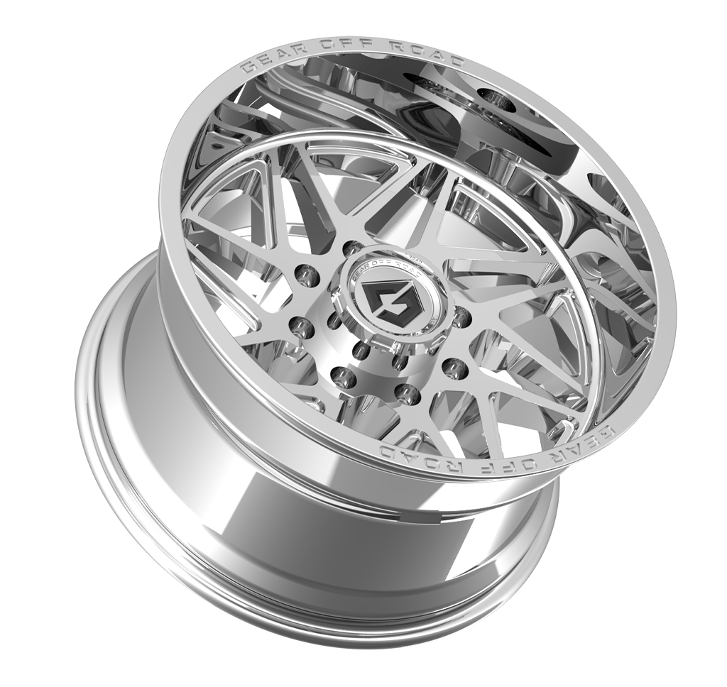 Gear Off Road 761C RATIO 20X10 -19 8X6.50 Chrome