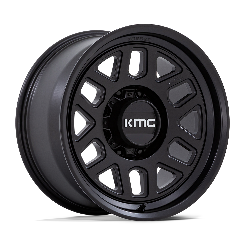 KMC KM451 MESA FORGED MONOBLOCK 18X9 18 8X170 SATIN BLACK