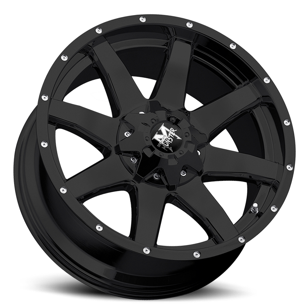 OFF ROAD MONSTER M08 M08 20X9 0MM 6X135/6X139.7 FLAT BLACK | M08060702B