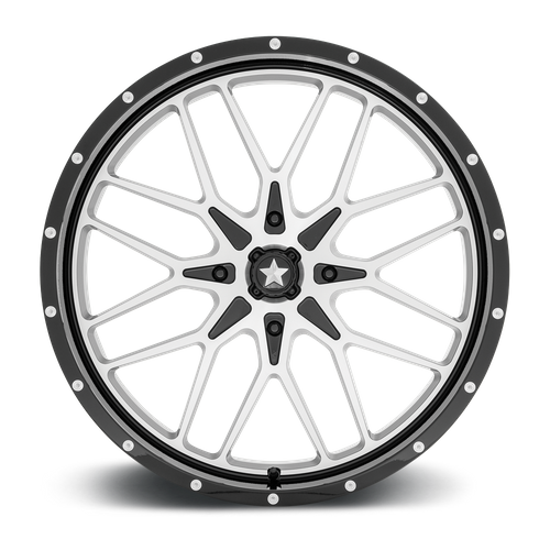 MSA Offroad Wheels M45 24X7 0 4X137/4X137 Gloss Black Machined