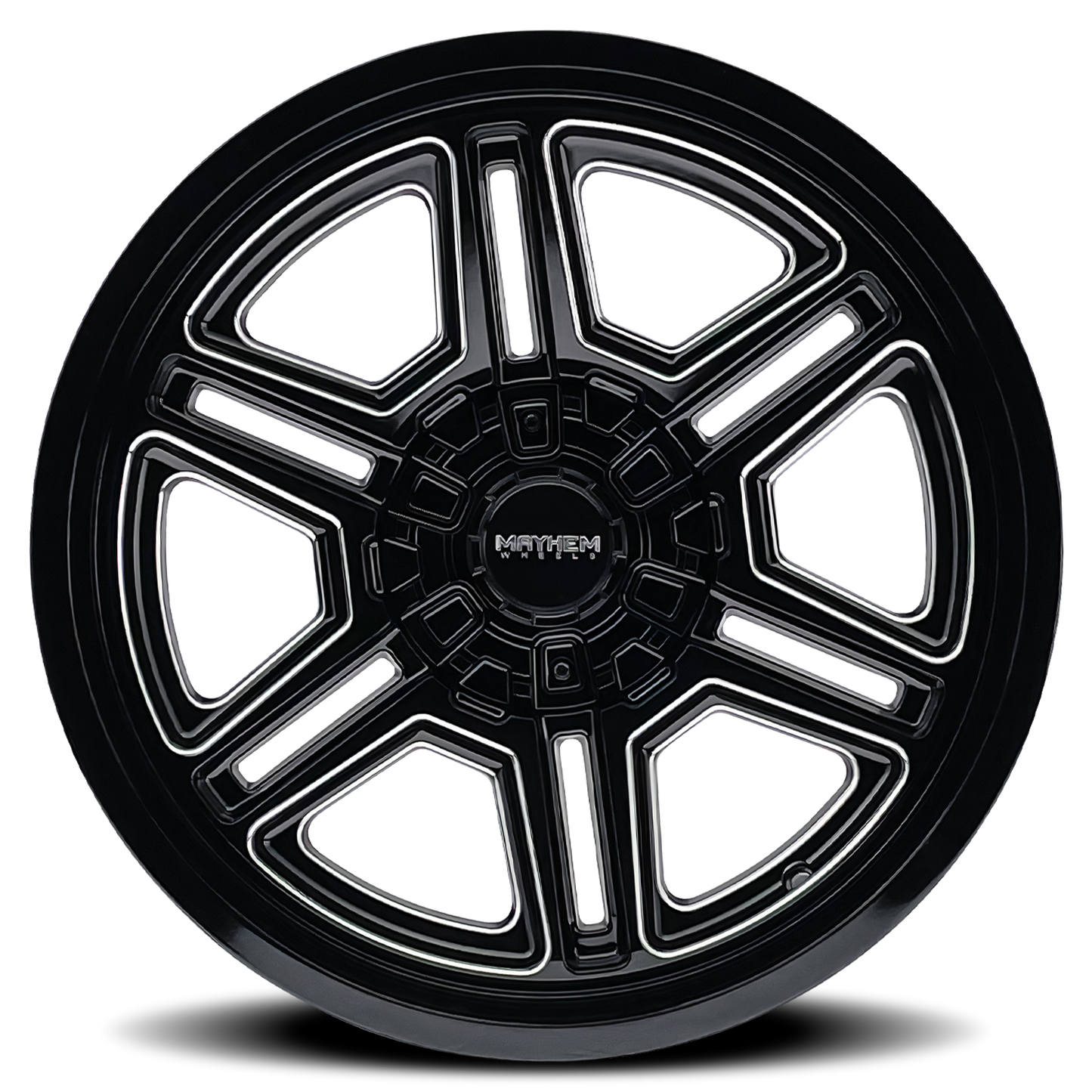 MAYHEM HERMOSA 20x10 -25 8x165.1 BLACK MILLED