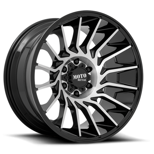 Moto Metal MO807 20X10 -18 6X139.7/6X5.5 Gloss Black Machined