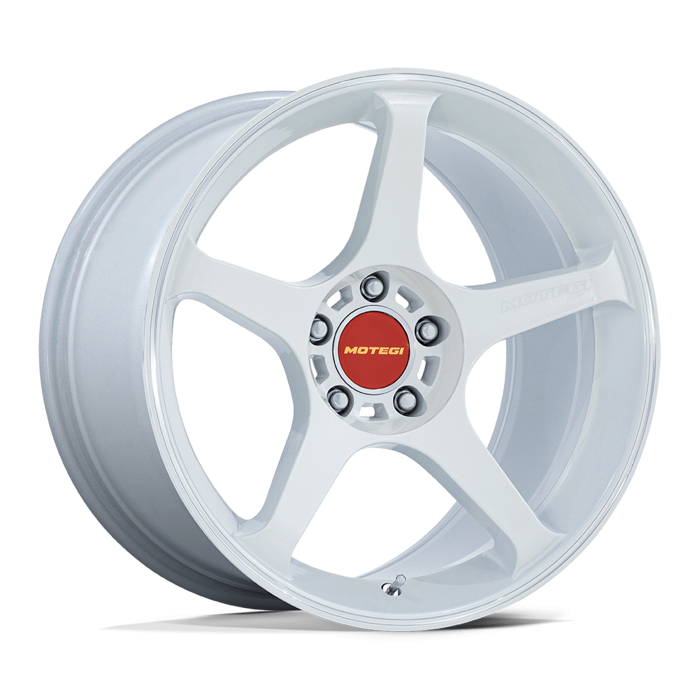 Motegi MR159 BATTLE V - 18x10.5 25mm 5x114.3 MATSURI WHITE PEARL MACH LIP Wheel | MR159WD18051225