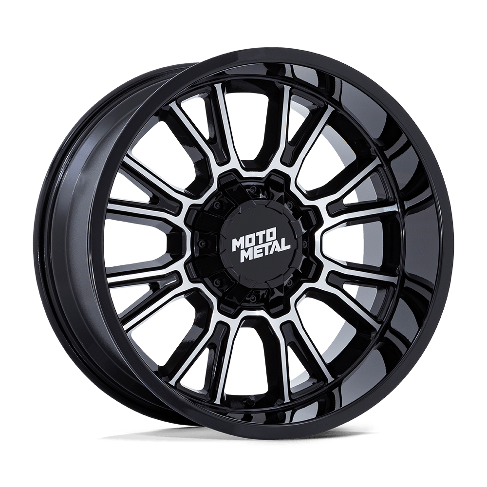 MOTO METAL MO810 LEGACY 22X9 1 5X127/5X139.7 GLOSS BLACK MACHINED