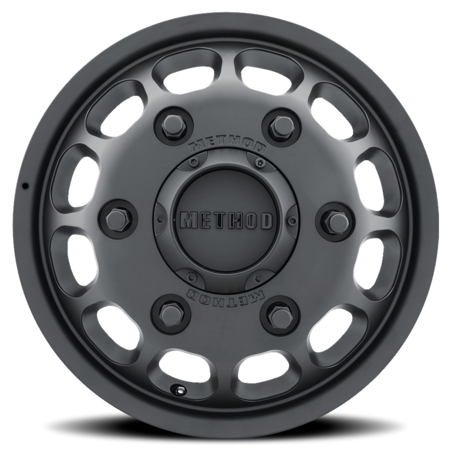 Method 901 16x5.5 6x205 117mm Sprinter Dually Wheel Matte Black FRONT MR901655925117