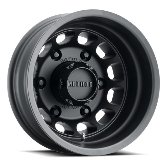 Method 901 16x5.5 6x205 -138mm Sprinter Dually Wheel Matte Black REAR MR901655925138N